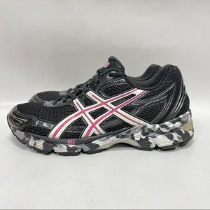 Asics Gel Duomax Black Pink Shoes Women’s 8.5